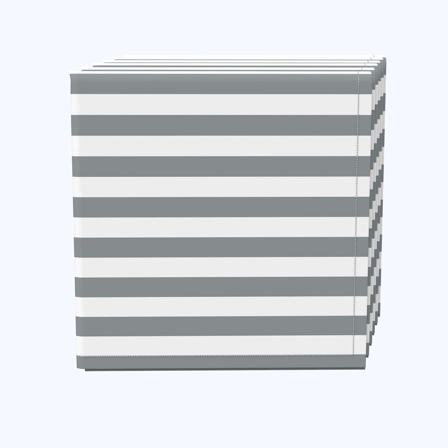 Small Stripes, Grey Napkins