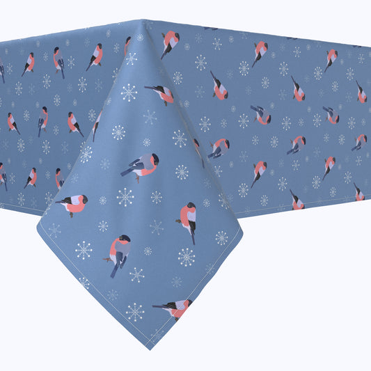Snow Birds Square Tablecloths
