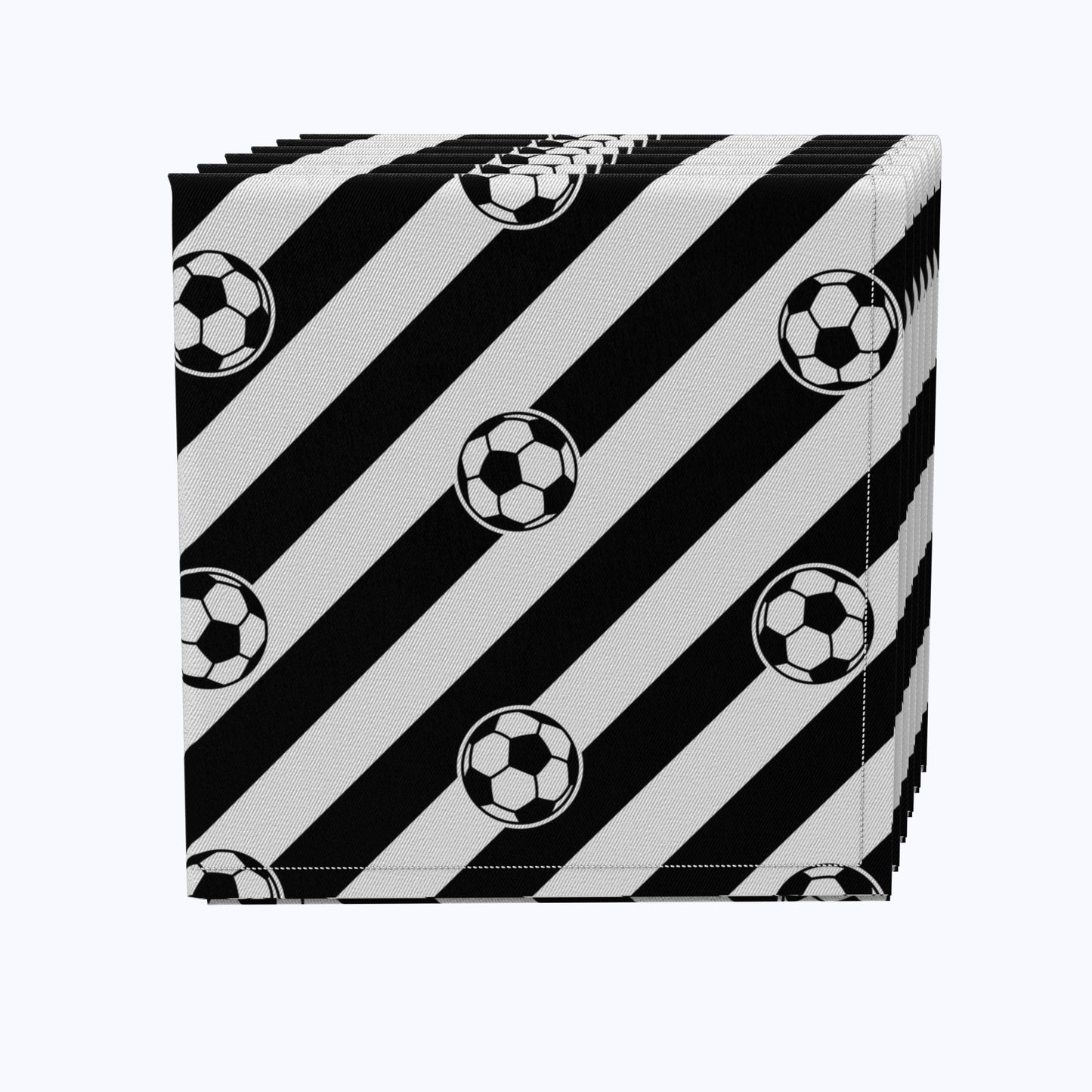 Soccer Ball Stripe Napkins
