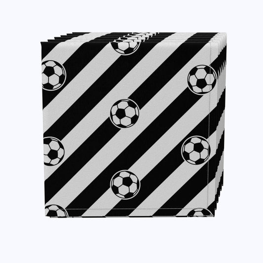 Soccer Ball Stripe Napkins