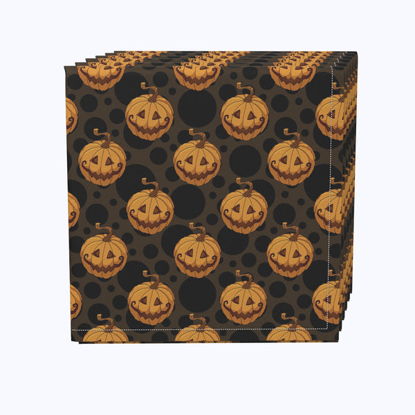 Spooky Pumpkin Smiles Napkins