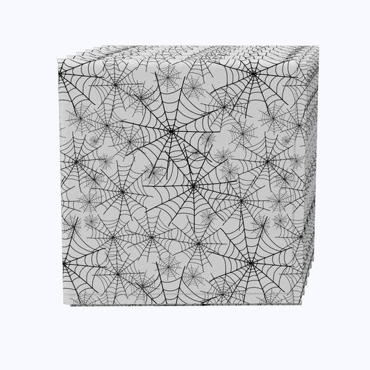 Spooky Spider Webs Napkins