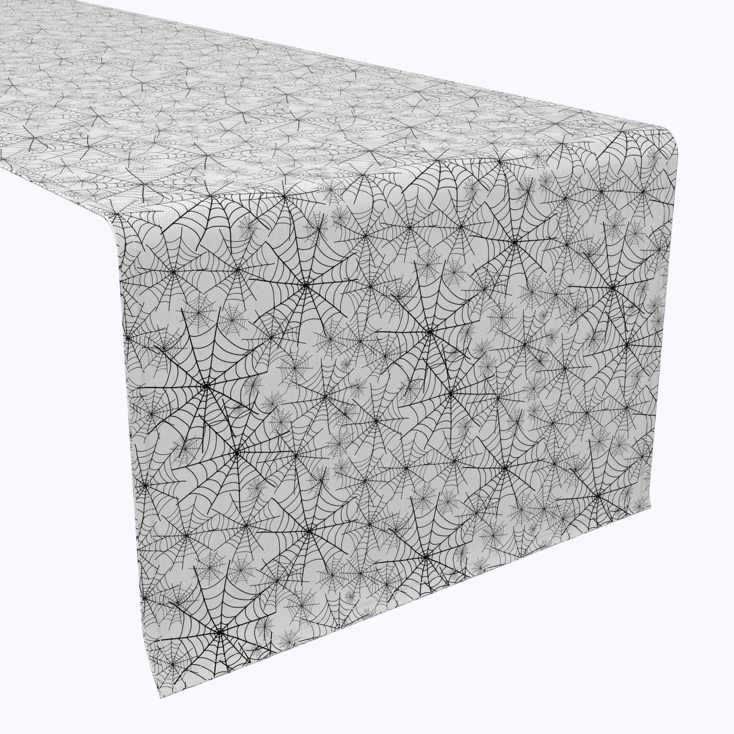 Spooky Spider Webs Table Runners