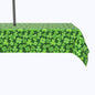 Spring Cartoon Clovers Outdoor Rectangles