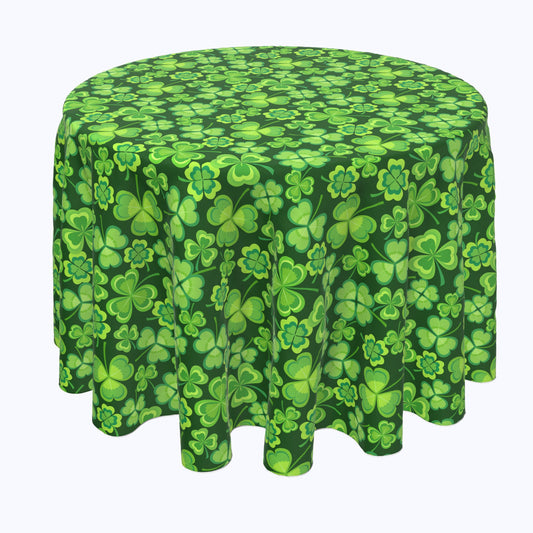 Spring Cartoon Clovers Rounds