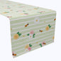 Springtime Floral Stripe Table Runners