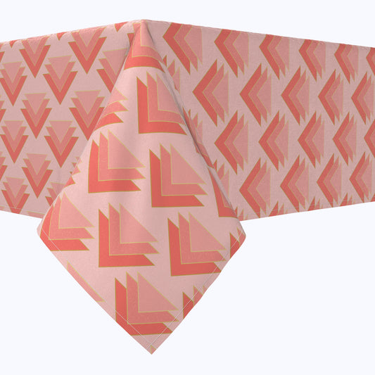 Stacked Triangles Cotton Rectangles