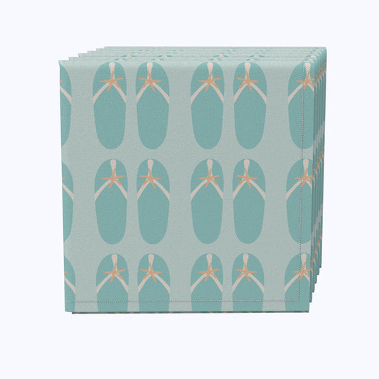 Starfish Flip Flops Napkins