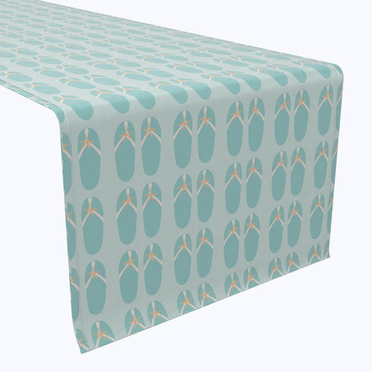 Starfish Flip Flops Table Runners