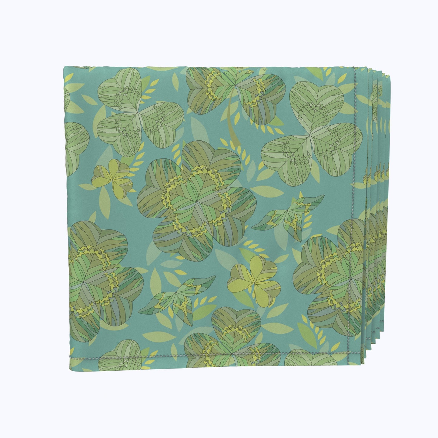 Stenciled Celtic Celebration Napkins