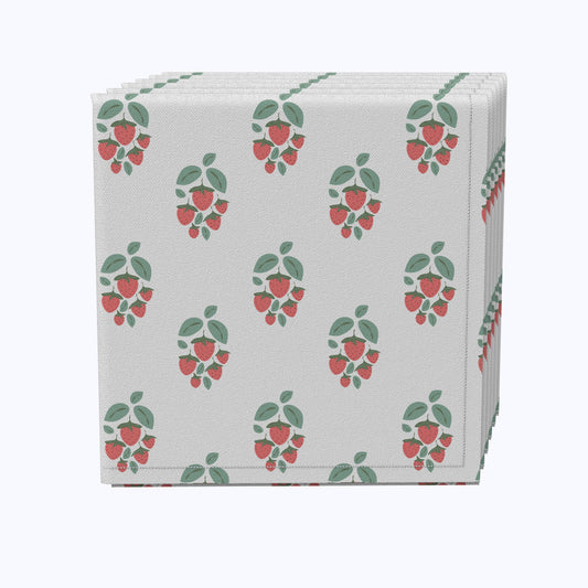 Strawberry Bushes Napkins