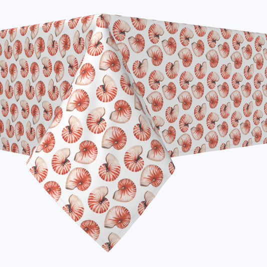 Striped Nautical Shells Rectangles