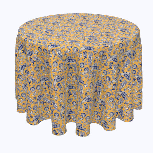 Stylized Birds & Flowers Rounds