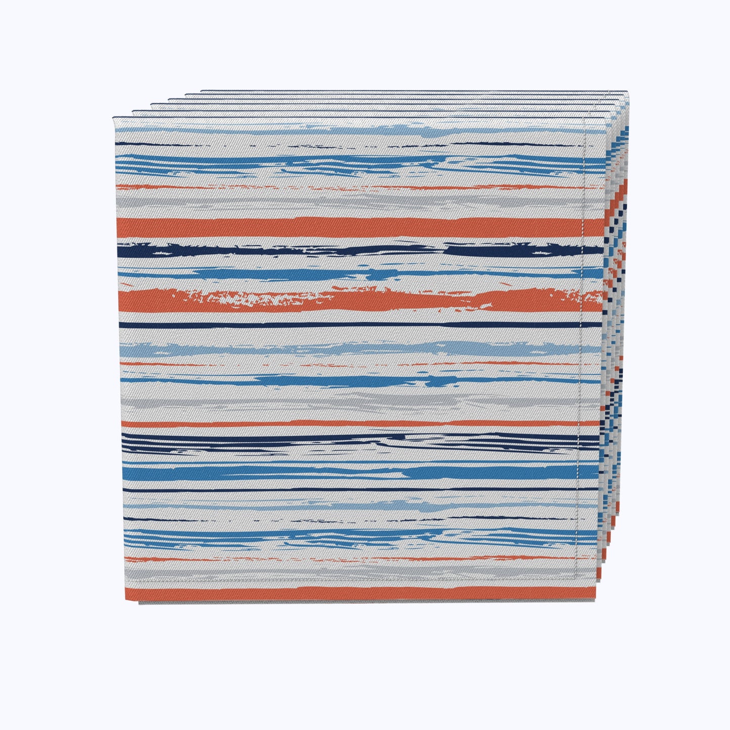 Summer Brush Stroke Stripe Napkins