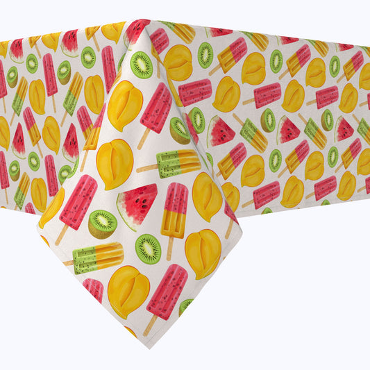 Summer Fruit Pops Cotton Rectangles