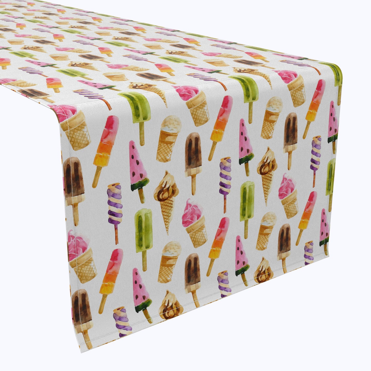 Summer Ice Cream Table Runners