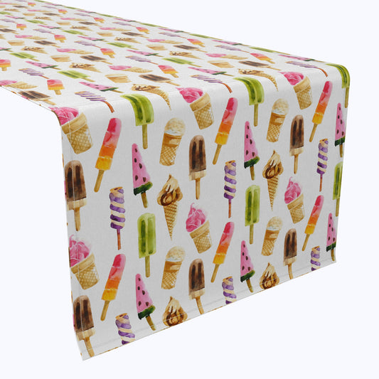 Summer Ice Cream Table Runners