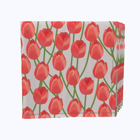 Summer Tulip Time Napkins