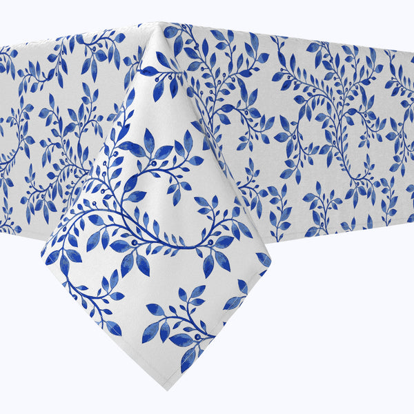 Swirly Blue Vines Tablecloths