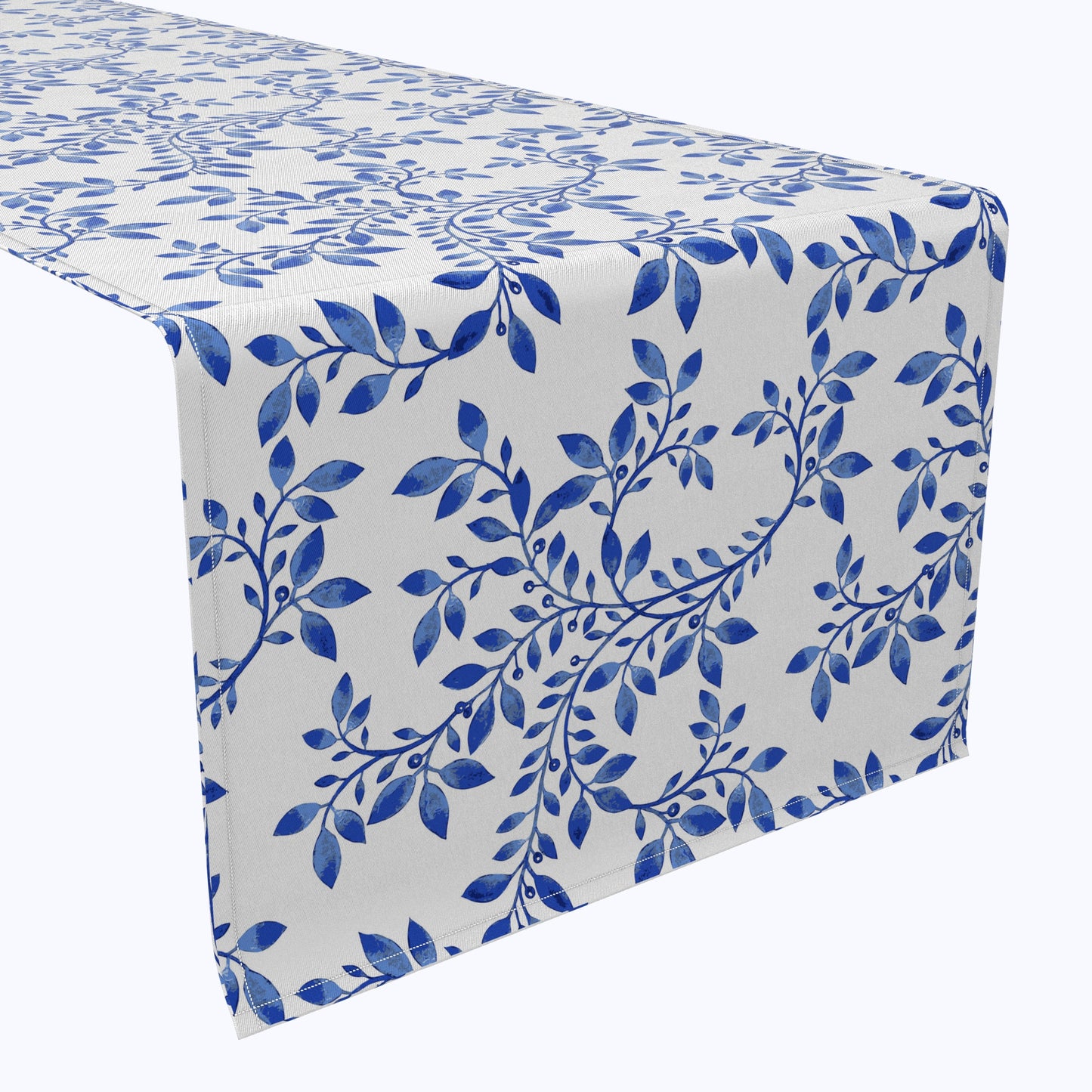Swirly Blue Vines Table Runners