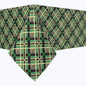 Tartan Plaid With Leopard Spots Squares