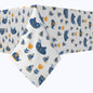Teapots & Butterflies Cotton Rectangles
