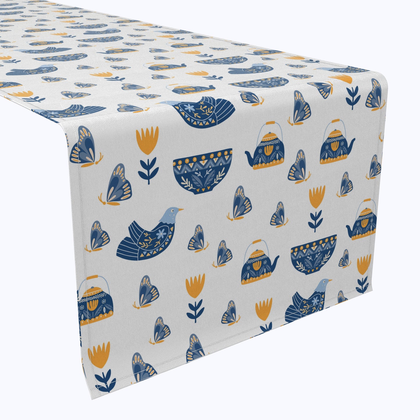 Teapots & Butterflies Table Runners