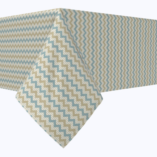 Textured Chevron Design Tablecloths