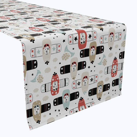 Tiger Pilots in Planes Table Runners