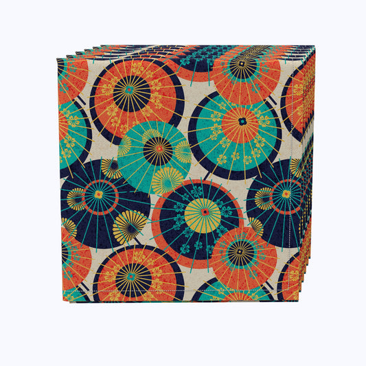 Traditional Japanese Umbrella Napkins