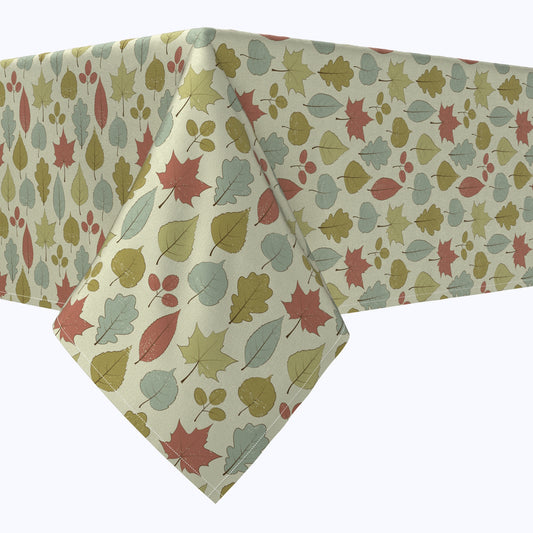 Tree Leaves Design Cotton Squares
