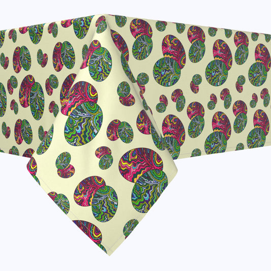 Trippy Doodle Easter Eggs Rectangles