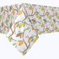 Tropical Cocoa Fruits & Leaves Squares