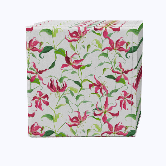 Tropical Fire Lily Napkins