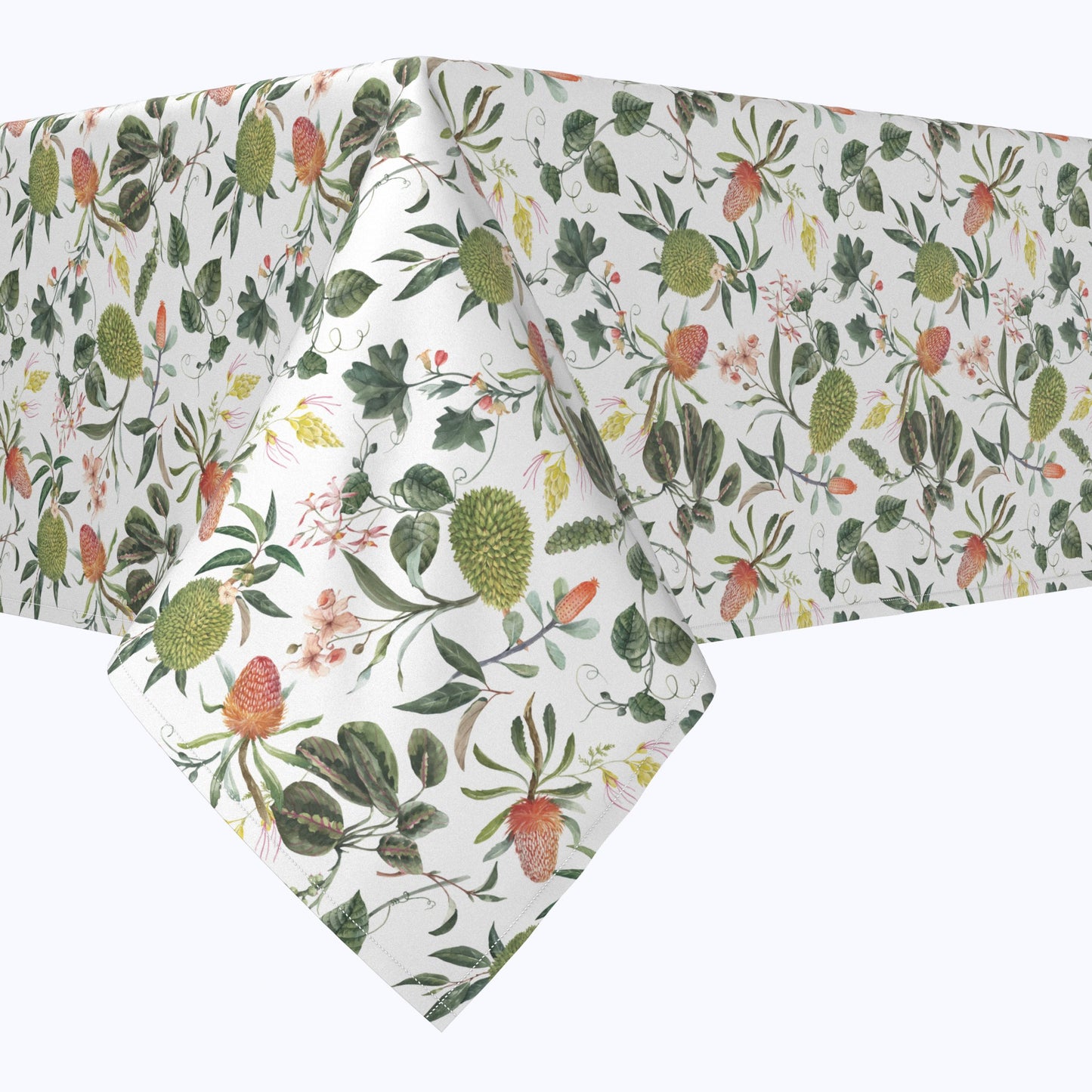 Tropical Flowers & Leaves Rectangles