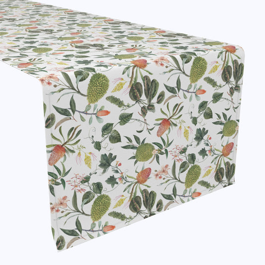 Tropical Flowers & Leaves Runners