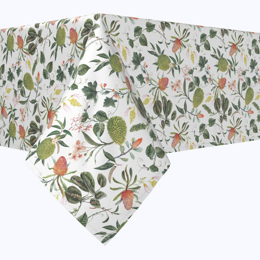 Tropical Flowers & Leaves Squares