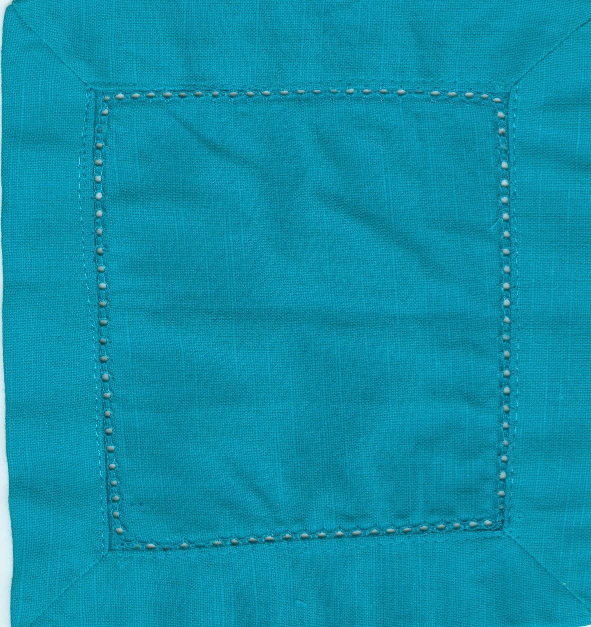 Hemstitch Cocktail Napkins 6 x 6 ( 1 dozen)