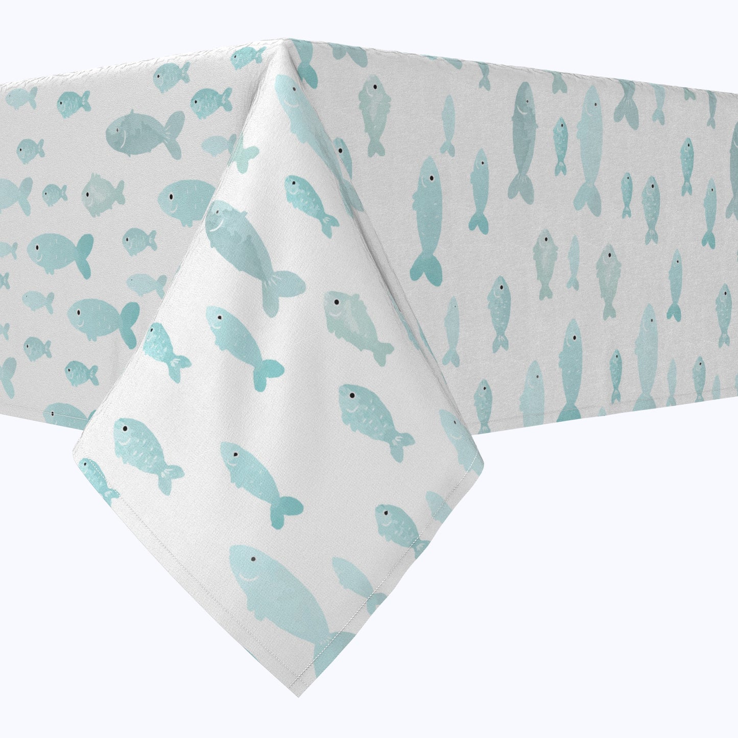 Underwater Fish Cotton Rectangles