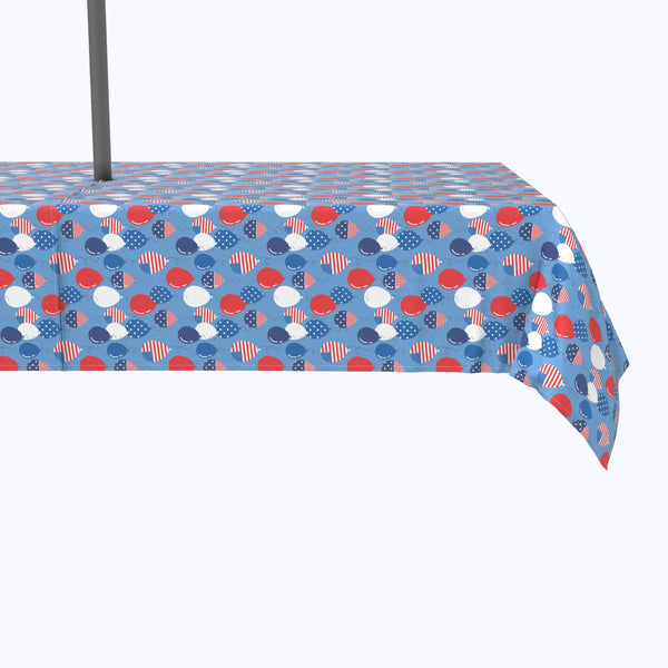 Up and Away America Party Outdoor Rectangles