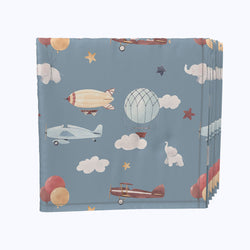 Up in the Air With Elephants Napkins