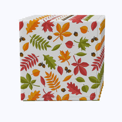 Variety of Leaves Cotton Napkins