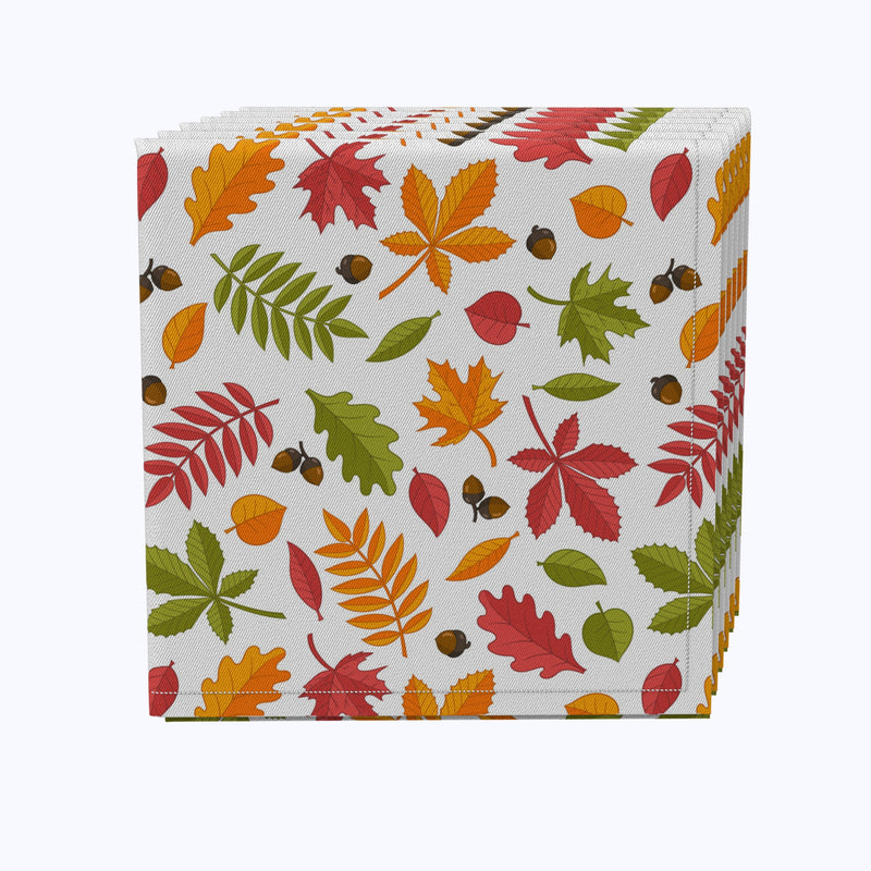 Variety of Leaves Cotton Napkins