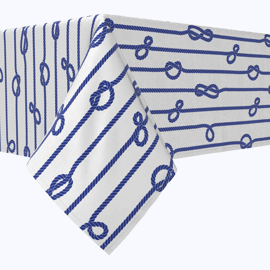 Vertical Rope Knot Stripe Tablecloths