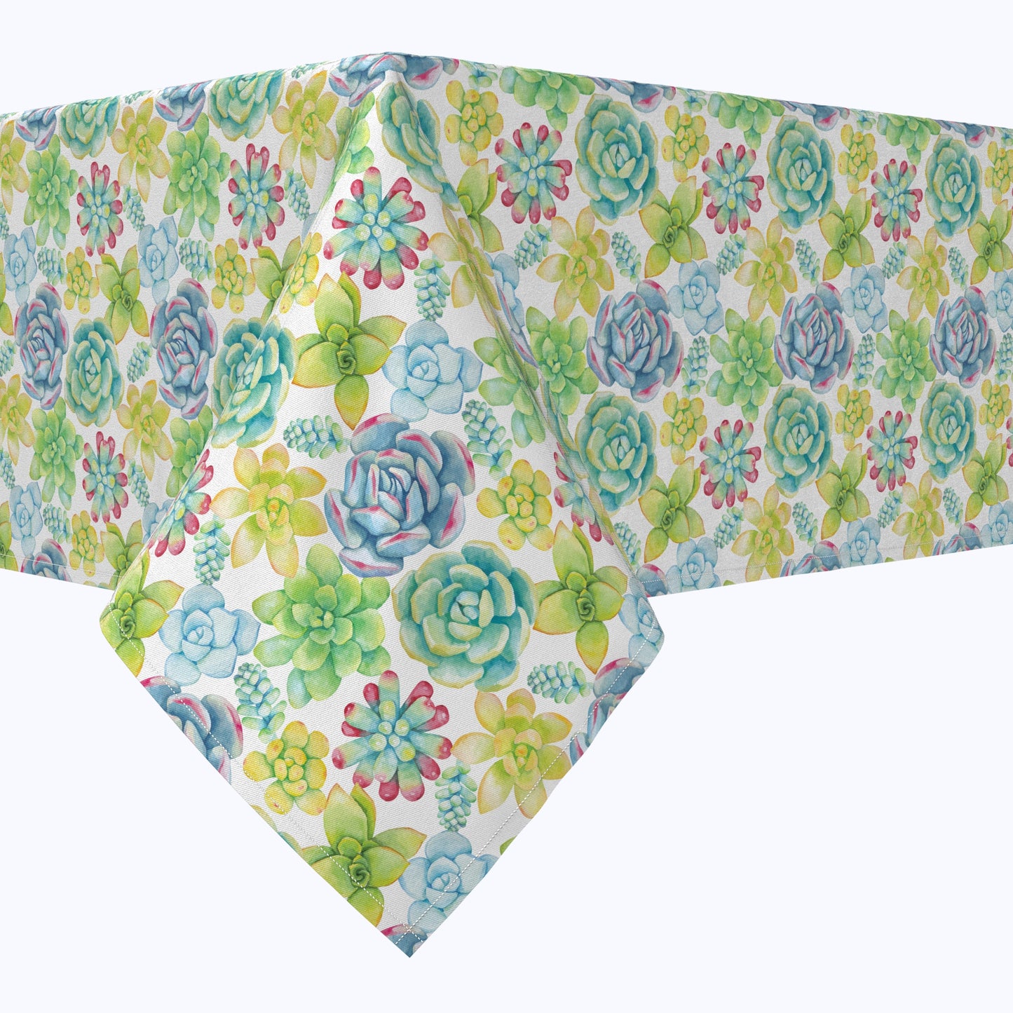 Vibrant Succulents Tablecloths