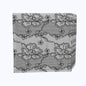 Vintage Black Abstract Lace Napkins