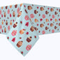 Vintage Cupcakes & Dots Cotton Rectangles