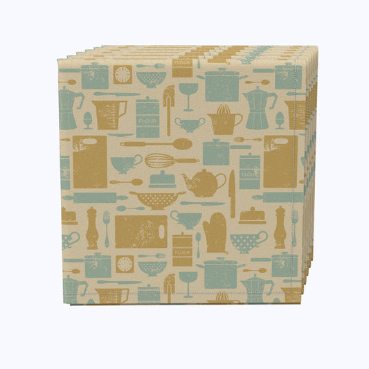Vintage Kitchen Napkins