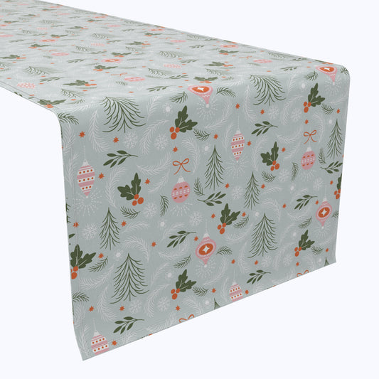 Vintage Ornaments Cotton Table Runners