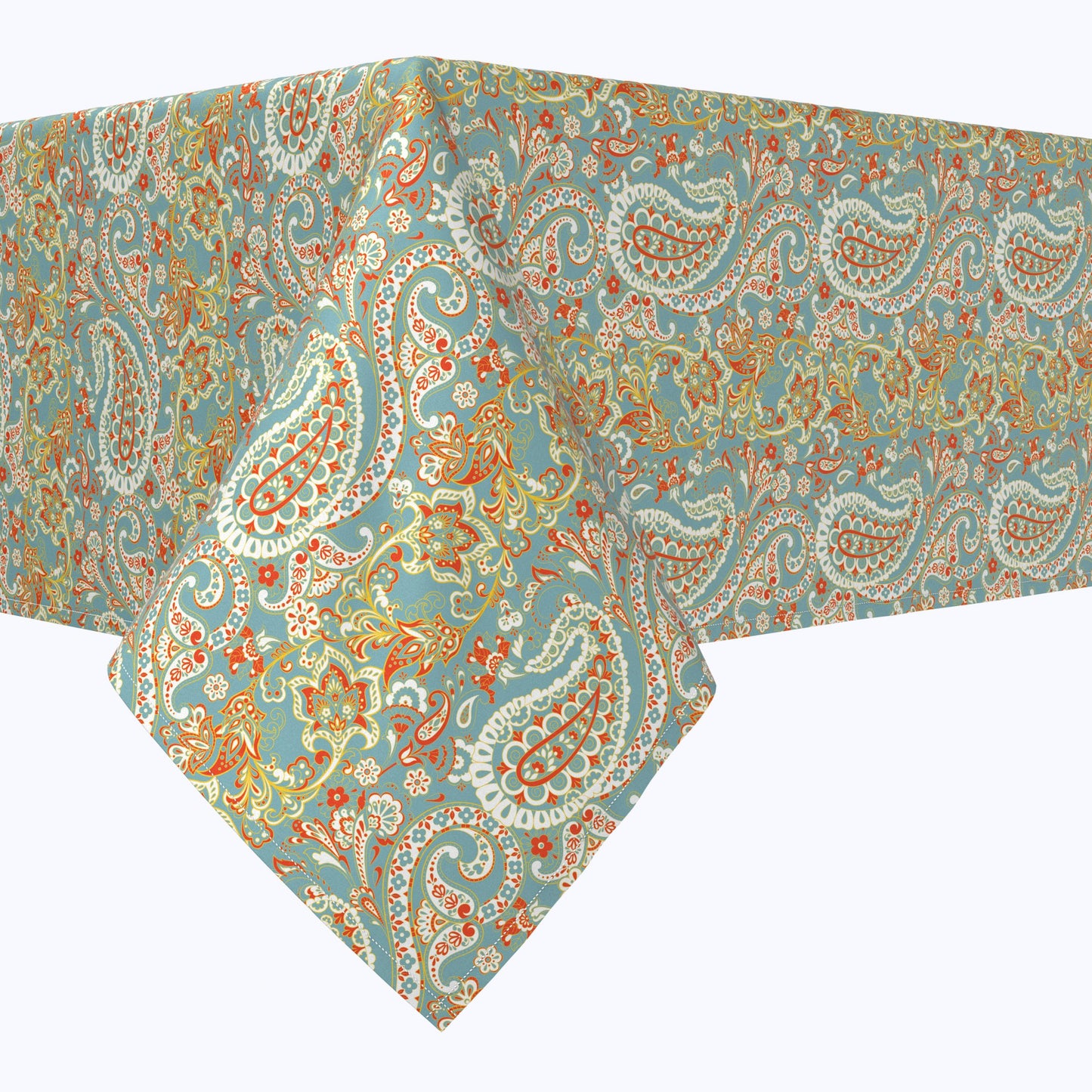 Vintage Paisley Damask Rectangles